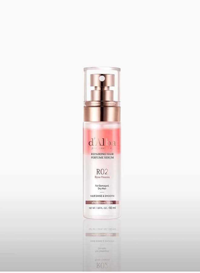 d'Alba عطر شعر احترافي لإصلاح الشعر من دالبا بييمونت مع الكمأ الأبيض الإيطالي، حماية بروتين للشعر التالف، تصفيف الشعر، رائحة فواكه وزهور، علاج شعر بروتين 50 مل - Image 1